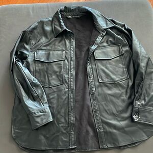 Zara Faux Leather Jacket